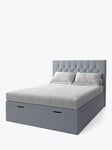 Koti Home Eden Upholstered Ottoman Storage Bed, King Size