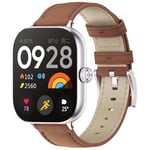 MIJOBS Bracelet Compatible avec Redmi Watch 4 Bracelets en Cuir pour Xiaomi Smart Band 8 Pro Bracelet Classique et Elégant Bracelets pour Montre Intelligente Redmi Watch 4, Xiaomi Band 8Pro