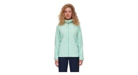 Veste hardshell femme mammut convey tour vert clair