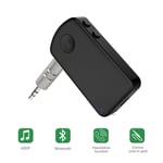 Bluetooth Audio Music Wireless Receiver Adapter 3.5mm Jack For Headphones