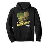 Marvel Guardians Vol.2 I AM GROOT Shield Splash Sweat à Capuche