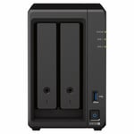 NAS Network Storage Synology DS723+ Black AM4 Socket: AMD Ryzen™ AMD Ryzen R1