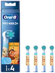 Oral-B The Lion King Kids Electric Toothbrush Heads - 4 Pack