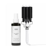 BondiBoost 25mm Mini Wave Wand and Heat Protect Spray 125ml Bundle