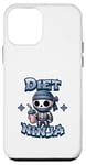 Coque pour iPhone 12 mini Cute Diet Ninja Shake Protéiné Squelette Ninja