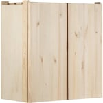 Armoire de rangement en pin massif Nova 76.5 x 40.5 x 79.5 cm