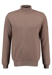 KEYLARGO Men's Klaward Turtle Pullover Sweater, Dark Sand (1007), 3XL