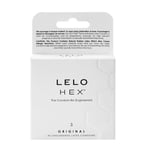 LELO HEX Condoms Original 3 pack LELO HEX Condoms Original 3 pack