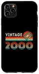 iPhone 11 Pro Max Vintage 2000 Birthday Retro Cassette Tape 24 Years Old Gifts Case