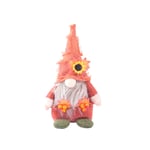 HOUMENGO Valentines Day Gnome Swedish Scandinavian Plush Doll Mr. and Mrs. Handmade Plush Doll Novelty Table Ornament for Women Bedroom Living Room Desktop Decoration Lovers Present (1 PCS MC-7)