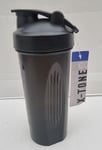 Protein Shaker Bottle Plastic Mixer Cup Whey Protein Shake Gym Pre Workout 820ml