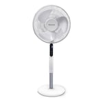 Ventilateur Quietset sur pied oscillant - 5 vitesses 40cm 40w Honeywell