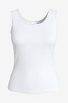 Vila - Linne viNora Tank Top - Vit