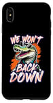 Coque pour iPhone XS Max We Won't Back Down Vintage Swamp Gator