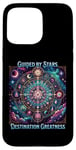 iPhone 15 Pro Max Motivational Astrology Design - Guided by Stars Case