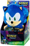 Sonic Prime Plush Backpack 30cm Sonic The Hedgehog