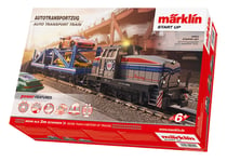 Gauge H0 - Article No. 29952 Märklin Start up – Auto Transport Train Starter Set DHG 500 |