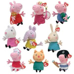 TY Peppa Pig Beanie Various Styles 1 Supplied