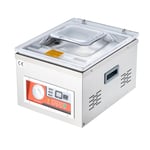 VEVOR Machine d'emballage sous vide à chambre 260 W machine d'emballage sous vide taille compacte 260 mm dans la cuisine domestique pour un usage commercial pour aliments humides, viandes, marinades