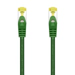 AISENS Câble réseau RJ45 LSZH Cat 7 600 MHz S FTP PIMF AWG26 Vert 25 cm