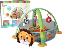 Import Leantoys Educational Mat Lion Playpen Balls For Baby Melodies