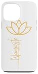 iPhone 13 Pro Max Yoga Lotus Flower Namaste Sleek Case