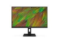 Philips 27B1U3900 - 3000 Series - écran LED - 27" - 3840 x 2160 4K @ 60 Hz - IPS - 350 cd/m² - 1000:1 - 4 ms - 2xHDMI, DisplayPort, USB-C - haut-parleurs - noir