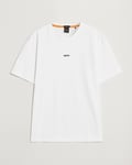 BOSS ORANGE Tchup Logo Crew Neck T-Shirt White