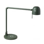 Skrivbordslampa Neos X, Färg Forest Green, Lampunderrede Bordsfot