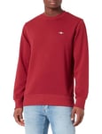 GANT Reg Shield C-Neck Sweat Maillot de survêtement, Rouge plumped, S Homme