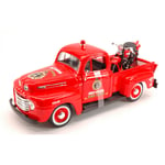 FORD F-1 PICK UP 1948 + HARLEY DAVIDSON 1936 EL KNUCKLEHEAD 1:24 Maisto