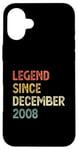 iPhone 16 Plus 16 Years Old Legend Since December 2008 Case