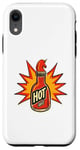 Coque pour iPhone XR Hot Sauce Kid Sauce King Funny Spicy Food Foodie Wings Spice