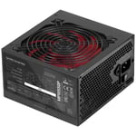 Mars Gaming MPIII550P, Alimentation ATX 550W, 5 Ans Garantie, Digital APFC, Ventilateur FDB 120mm AI-RPM, DC-DC et SMD, Noir