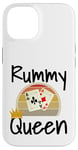 iPhone 14 Funny Rummy Queen Card Game Winner Mom Mother Grandmother Case