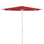 Glatz, Twist parasoll 250x200 cm matt white Kat.4 403 Carmine