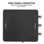 Mini To AV Converter Box Video AV CVSB L / R 1080P HDMI2AV Adapter HDTV