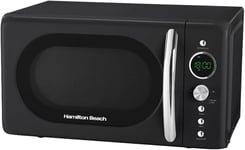 Hamilton Beach Retro Black Microwave 700W 20L Microwave Oven HB70H20B