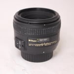 Nikon Used AF-S Nikkor 50mm f/1.4G Standard Prime Lens