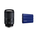 TAMRON - 18-300mm F/3.5-6.3 Di III-A VC VXD - Zoom lens for APS-C mirrorless Sony cameras - Model B061S & Samsung T7 Shield Portable SSD 2 TB - USB 3.2 Gen.2 External SSD Blue (MU-PE2T0R/EU)