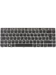 HP I Keyboard BL W/PT STK 14 FR - Laptop tagentbord - till ersättning