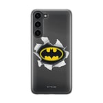 ERT GROUP Coque de téléphone Portable pour Samsung S23 Original et sous Licence Officielle DC Motif Batman 059 Parfaitement adapté à la Forme du téléphone Portable, Coque en TPU