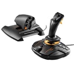 Thrustmaster T16000M FCS Hotas - Système de contrôle de vol avec joystick et manette des gaz, doté de la technologie H.E.A.R.T HallEffect AccuRate pour PC