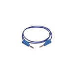 Velleman - cordons de mesure (fiche banane 4MM) bleu - 3A/30V TLM8BL