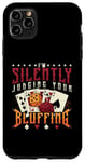 iPhone 11 Pro Max I'm Silently Judging Your Bluffing Loves Gambling Poker Dice Case