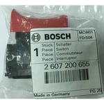 2607200655 Switch Bosch pour psb 500, psb 550 re, psb 530 ra, psb 500 re