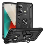 Xiaomi Redmi Note 13 5G Military Armour Ring Case Black