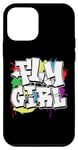 Coque pour iPhone 12 mini 80s 90s Hip Hop Lover Graffiti 1980's 1990s Themed Party