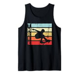 Skateboarder 3rd Birthday Skater Skateboarding 3 Year Old Tank Top