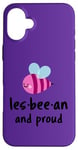 iPhone 16 Plus FUNNY LES-BEE-AN SAVE THE BEES LGBT ALPHABET MAFIA LESBIAN Case